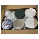 Case Of New Tin Canisters.