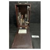 Vintage Apothecary Chemist Cabinet.