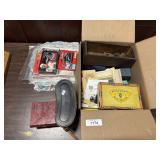 Fishing Reel, Binoculars, Hunting Ephemera, Dale