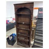 Ethan Allen Dark Maple Bookshelf.