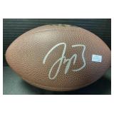 Autographed Joe Burrow Wilson Football W/ COA.