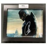 Autographed Chris Evans Photograph W/ COA.