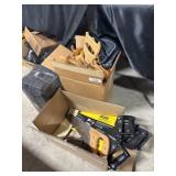 Various Hand saws, DeWalt Saw Case.
