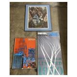 Berlin, Germany, & Pittsburgh Train Prints.