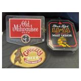 Light Up Beer Signs & Clock.