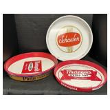 Lot Of Vintage Beer Serving Trays.