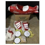 Vintage Air Knight Childï¿½s Pedal Car Airplane.