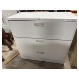 HON Pressed Steel Filing Cabinet.