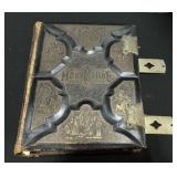 Early 19th C. Leather Bound Holy Bible.