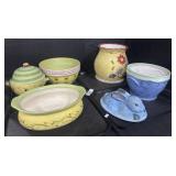 Pfaltzgraff Planters & Jars.