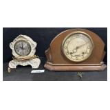 Johnson Brand & Seth Thomas Mantel Clocks