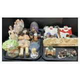Fenton Glass, Homco & Enesco Figurines, Easter.