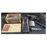 Gun Cleaning Kit, Eurolux Scope, Die Cast Car.