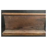 Vintage Primitive Wooden Chest.