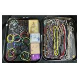 Costume Jewelry, Bangles, Necklaces.