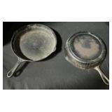 2 Cast Iron Skillets.