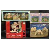 NOS Christmas & Easter Figurines, Nativity Set,