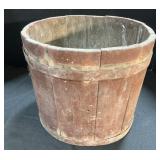 J F Walt Wooden Bucket.