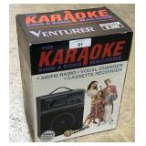 Venturer Karaoke Machine.