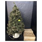 Christmas Noma Bubble Light Artificial Tree.