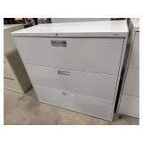 HON Pressed Steel Filing Cabinet.