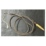 10 Ft Leather Whip.