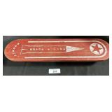 Vintage Roll-A-Board Rocket Skate Board.