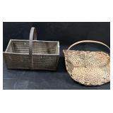 Woven Wicker Basket & Gathering Baskets.
