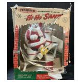 Paramount Hi-Ho Lighted Santa W/ Box.