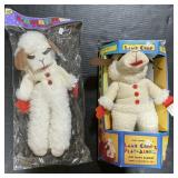 2 NOS Lamb Chop Puppets.