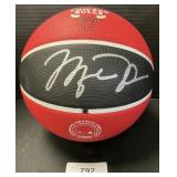 Autographed Michael Jordon Basketball W/ COA.