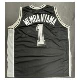 Autographed Victor Wembanyama  Jersey W/ COA.