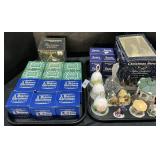 Christmas Village Houses, Santas, Bells, Dickens.