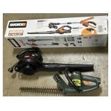 Worx Trimmer & Blower, Toro Leaf Blower.
