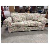 Clean Broyhill Floral Sofa.