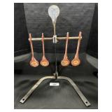 Vintage Cast Iron Spoon Shooting Target.