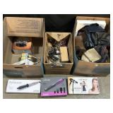 Hair Stylers, Dryer Stand, Fountain, Purses.