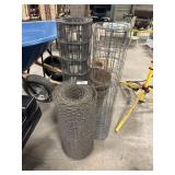 (3) Rolls of Chicken Wire/Fencing.