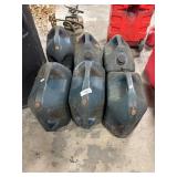 (6) 5gal Kerosene Fuel Cans.