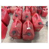 (5) 5gal Gas Cans.