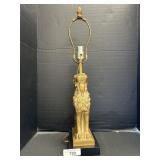 Vintage Robert Abbey Lion Table Lamp.