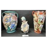 Italian Vase, Satsuma Vase, Musical Clown