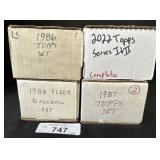 Lot Of Baseball Trading Cards, Topps, Fleer.