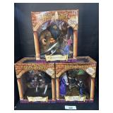 3 NOS Harry Potter Classic Scene Action Figures