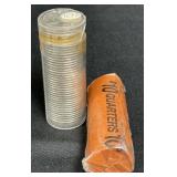 1 Roll Of 1963 Quarters.