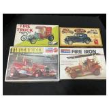 Model Fire Truck, Ford Victoria Car Kits.