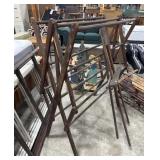 Primitive Folding Drying Rack & Easel.:  45wx51h