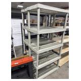 (2) Rubbermaid Stackable Shelves.