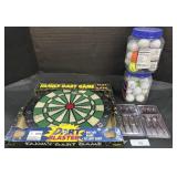 Dart Blaster Game, Battelsen Darts, Golf Balls.