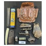 Boy Scout Whistle, Advertising, Leather Tool Pouch